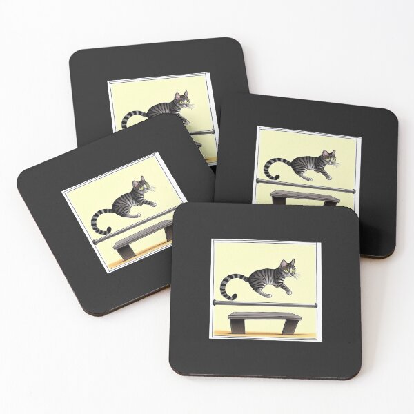 Item preview, Cat doing the high jump designed and sold by cesavision.