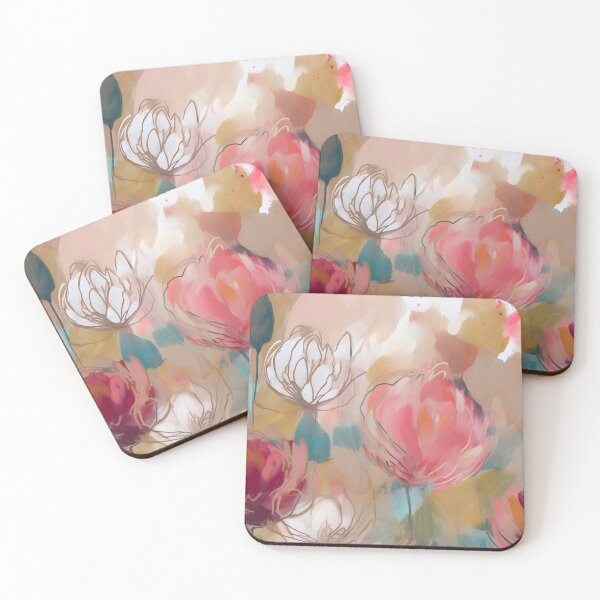 Item preview, Expressive flowers, Abstract flower, Flowers, Flower, Chic Floral Art print, painting Modern design designed and sold by Etienne & Yolandi  Outram.