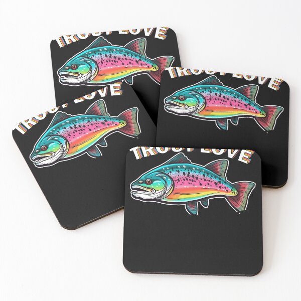 Item preview, Trout Love is Reel Love For Vintage Fly Fishing Enthusiasts designed and sold by Cedinho.