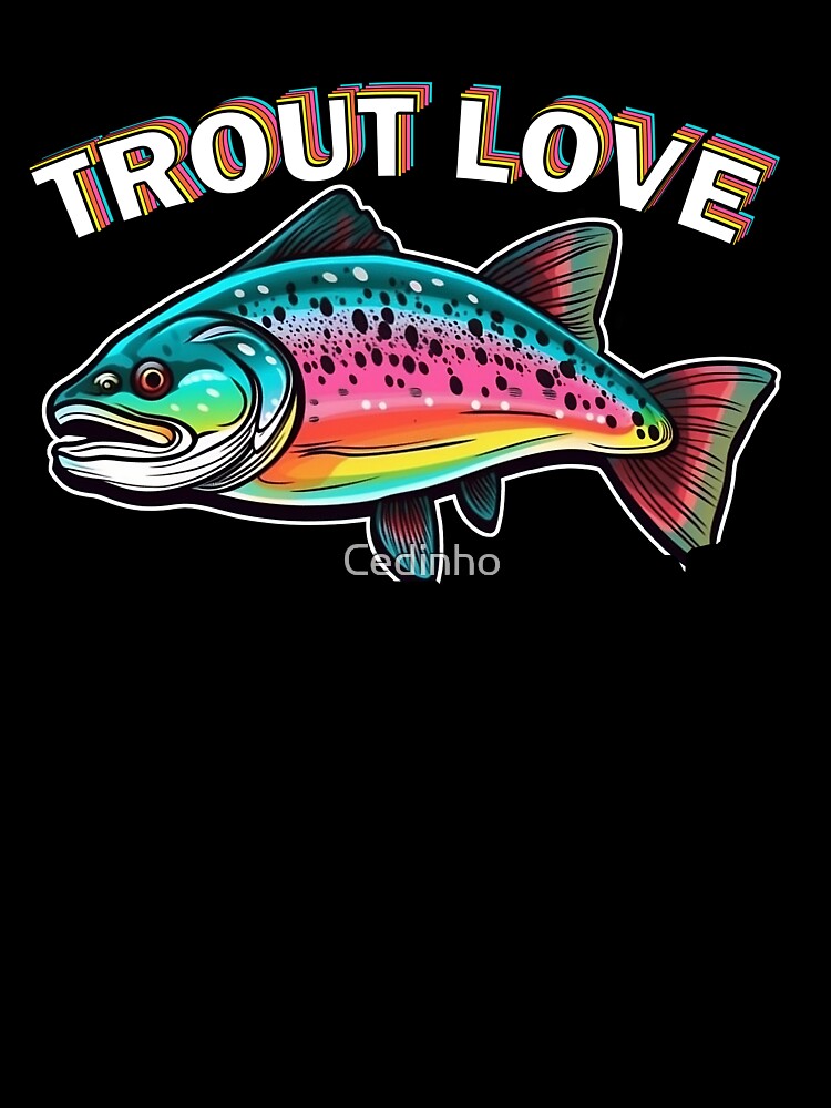 Trout Love is Reel Love For Vintage Fly Fishing Enthusiasts | Kids T-Shirt