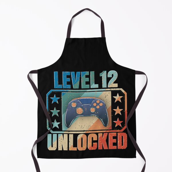 Item preview, Level 12 Unlocked: The design of gamers who celebrate their birthday designed and sold by Kraker-Inc.