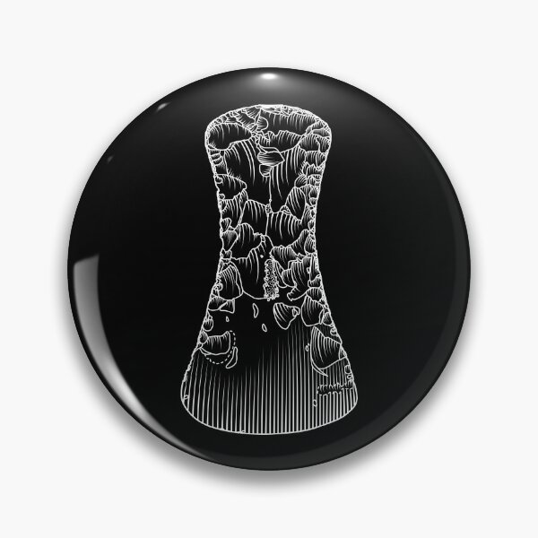 Item preview, Waisted Neolithic Flint Adze (White) designed and sold by FacetsArchaeo.