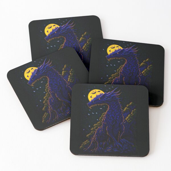 Item preview, Dragon Fantasy Art Landscape designed and sold by druidwolfart.