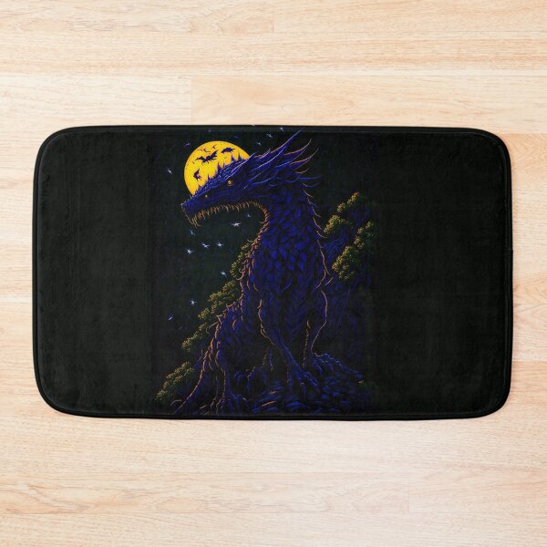 Item preview, Dragon Fantasy Art Landscape designed and sold by druidwolfart.
