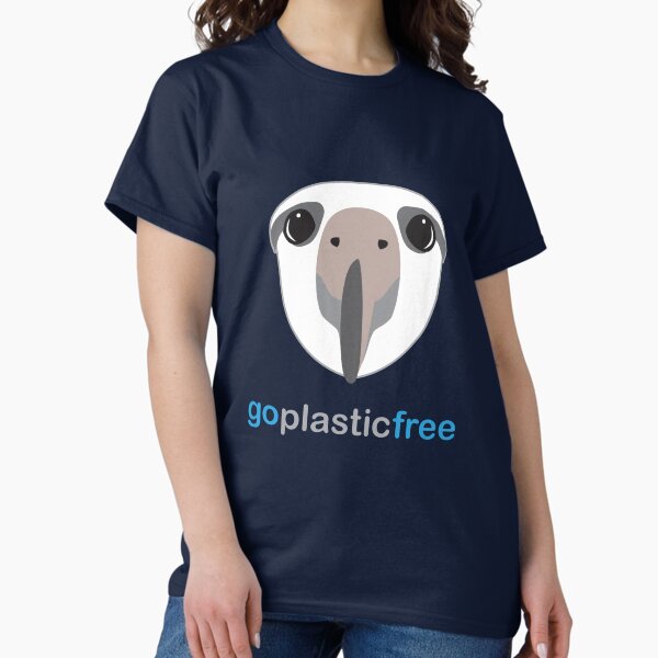 Item preview, go plastic free - Albatross designed and sold by RedCloudDesign.