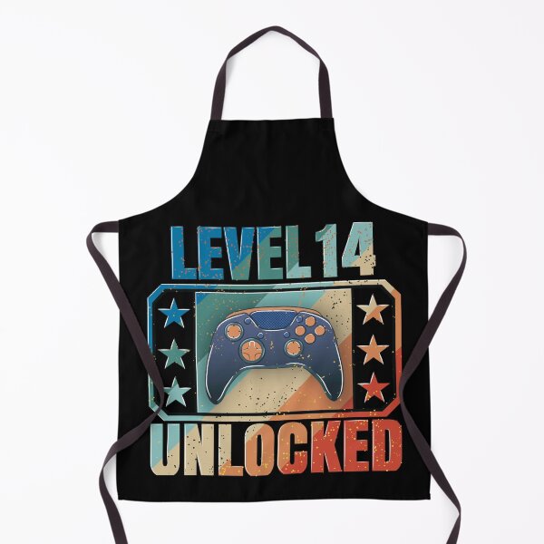 Item preview, Level 14 Unlocked: The design of gamers who celebrate their birthday designed and sold by Kraker-Inc.