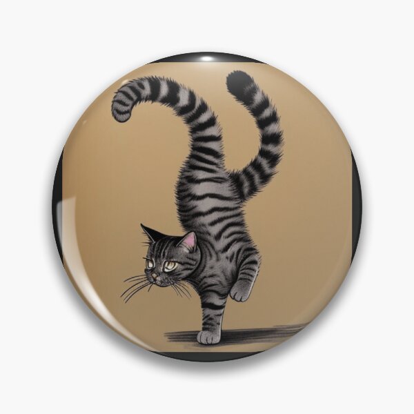 Item preview, Drawing of a cat dancing designed and sold by cesavision.