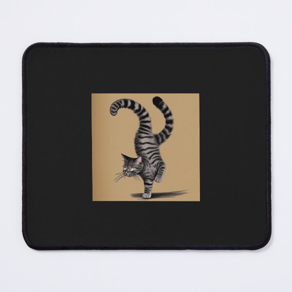 Item preview, Drawing of a cat dancing designed and sold by cesavision.