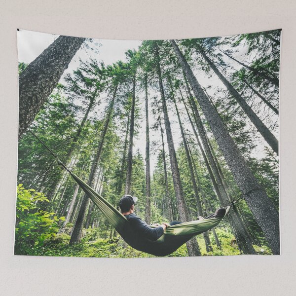 Item preview, man resting on the hammock designed and sold by franckreporter.