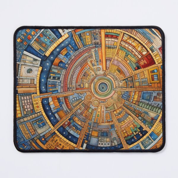 Item preview, Nipolu - Mandala City (1/4) designed and sold by sabantha.