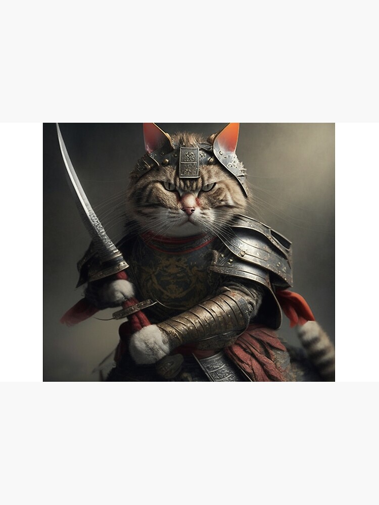 Cat Warrior Puzzle ✔️ Art Puzzles ✔️ Puzzles Print