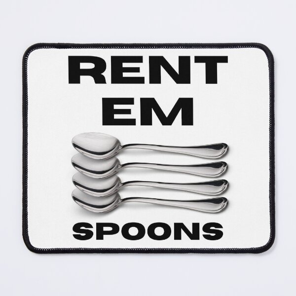 Item preview, RENT EM SPOONS designed and sold by RobbiesMusic.