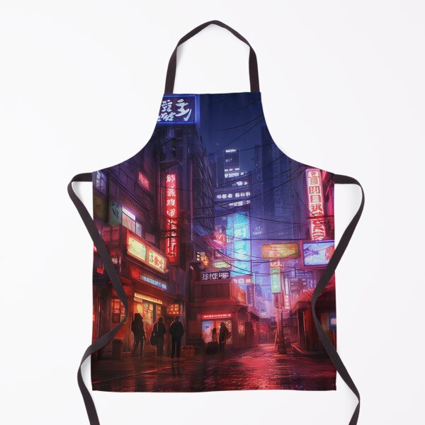 Item preview, rainy night tokyo street designed and sold by packbarbara.