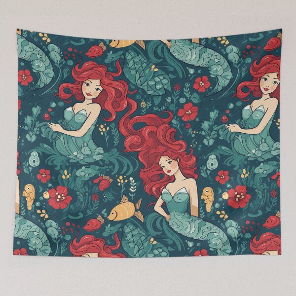 Item preview, Enchanting Tides: Captivating Mermaid Design Collection designed and sold by KaonDesign.