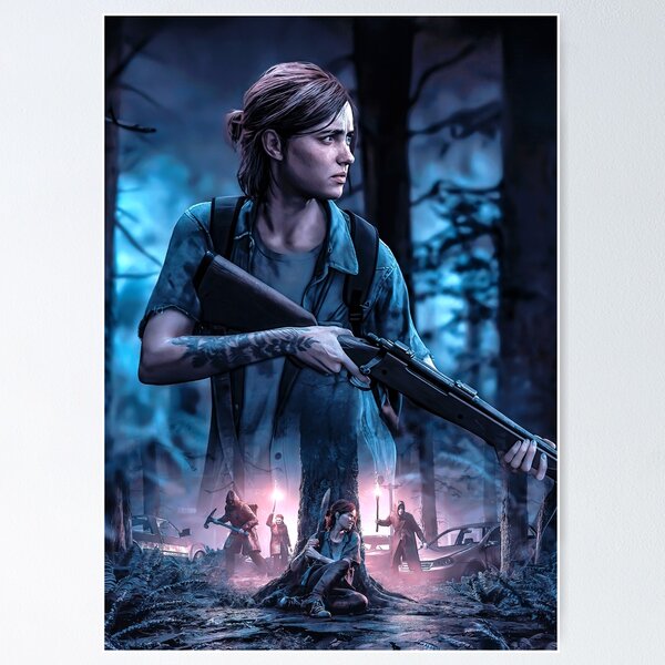 Ellie Williams The last of us 2, an art print by Kyou Art - INPRNT