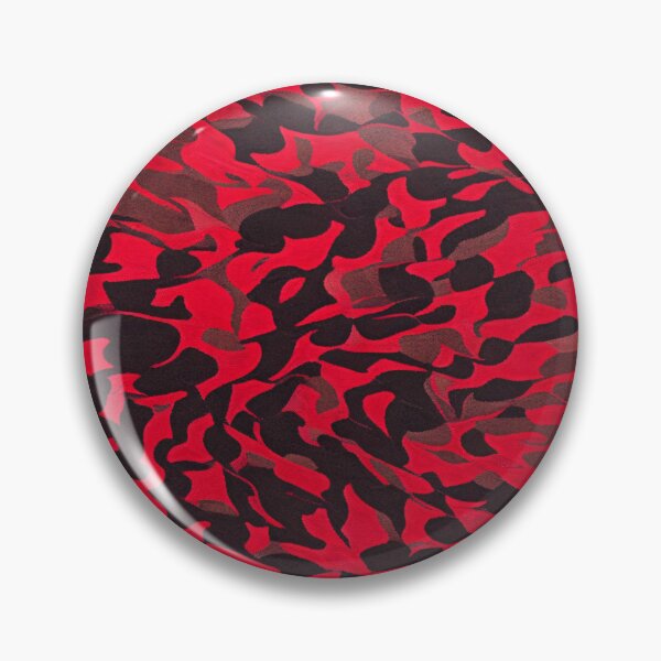 Item preview, Bold Red and Black Camouflage Pattern designed and sold by cocomikozza.