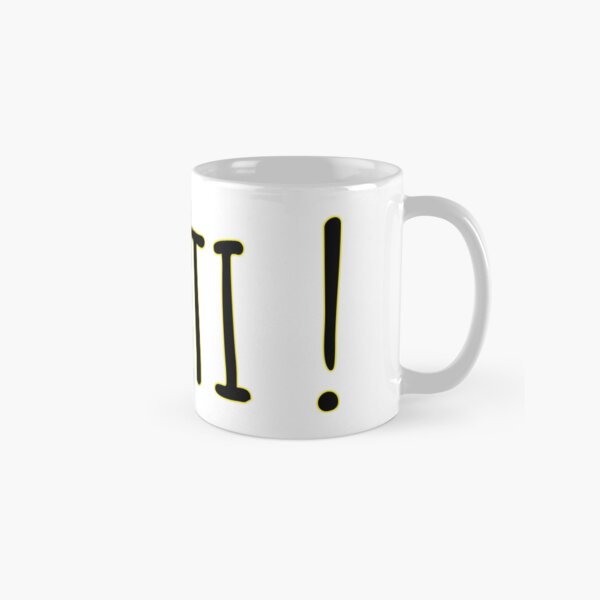Oufti ! expression belge de Liège Mug classique