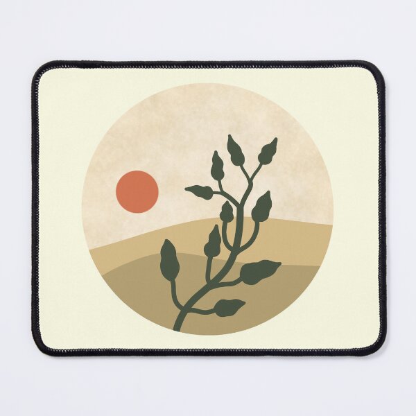 Item preview, Minimalist Boho desert plant round sticker designed and sold by DozyJov.