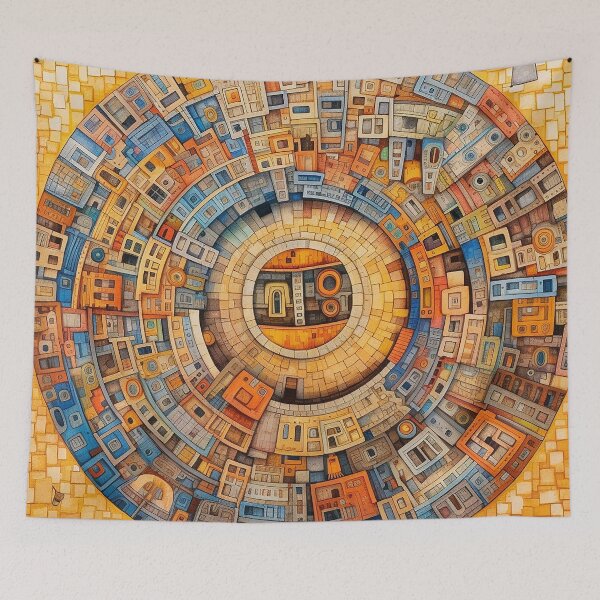 Artikelvorschau, Nipolu - Mandala-Stadt (4/4) entworfen und verkauft von sabantha.