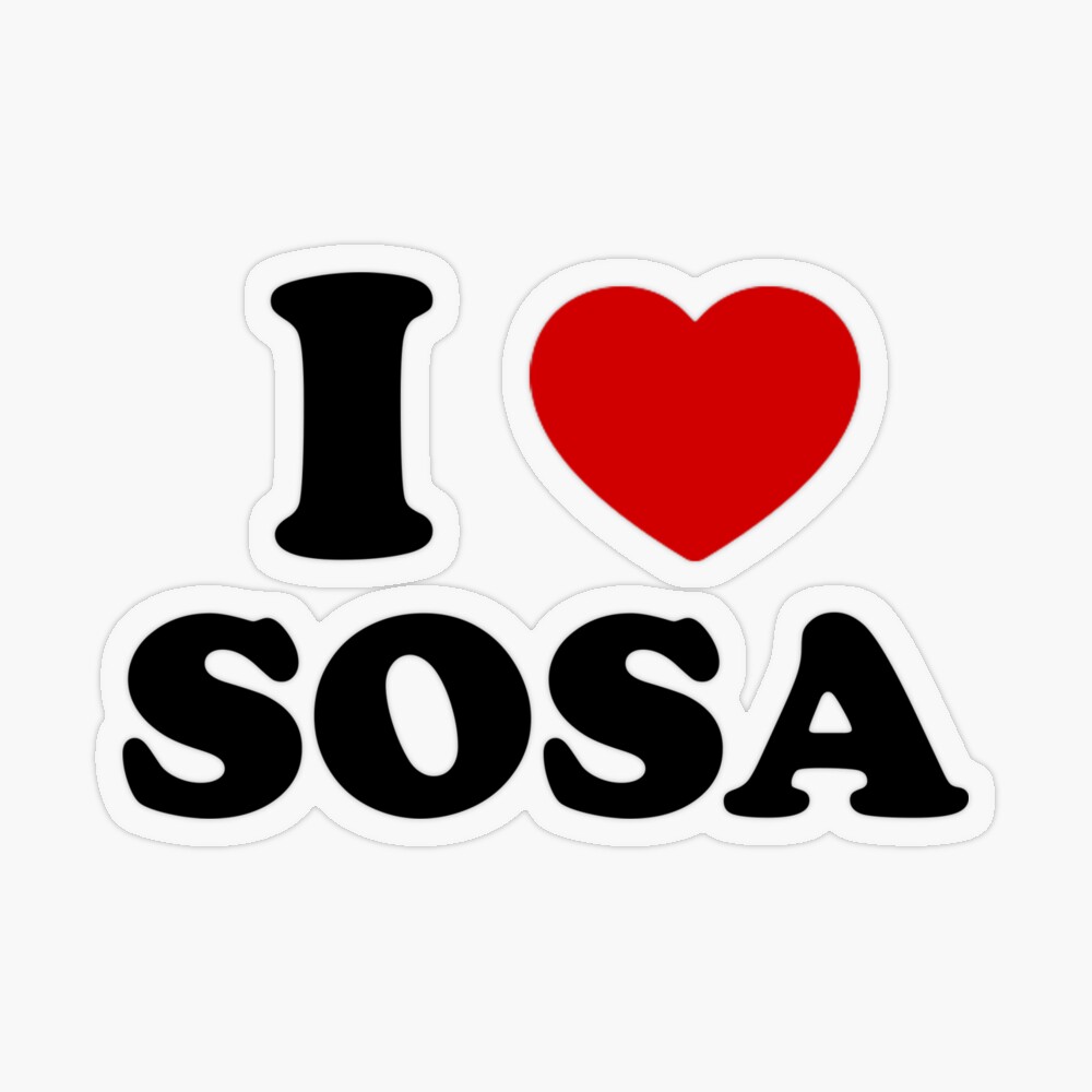 Love Sosa Intro Sticker for Sale by FreeGoosie