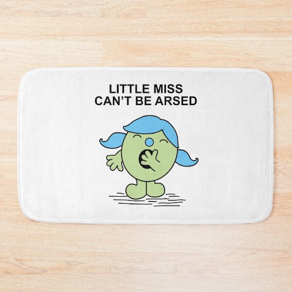 Item preview, Little Miss Cant be Arsed designed and sold by Scat the cat.