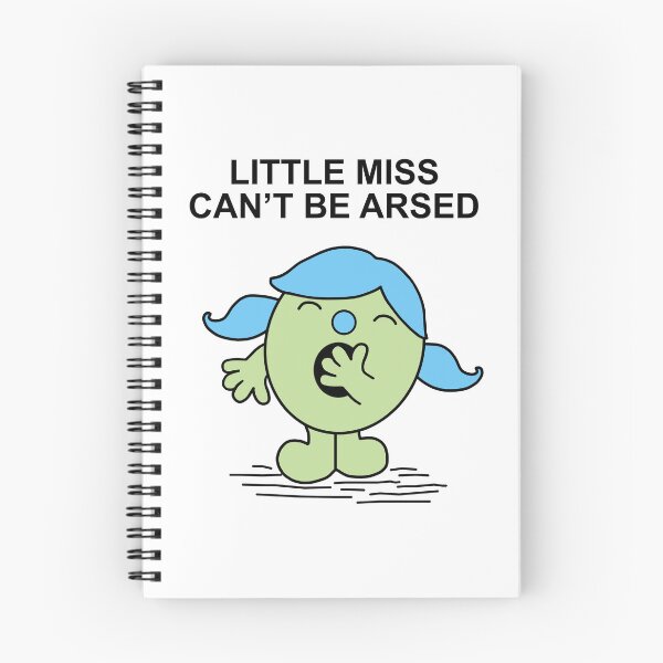 Item preview, Little Miss Cant be Arsed designed and sold by Scat the cat.
