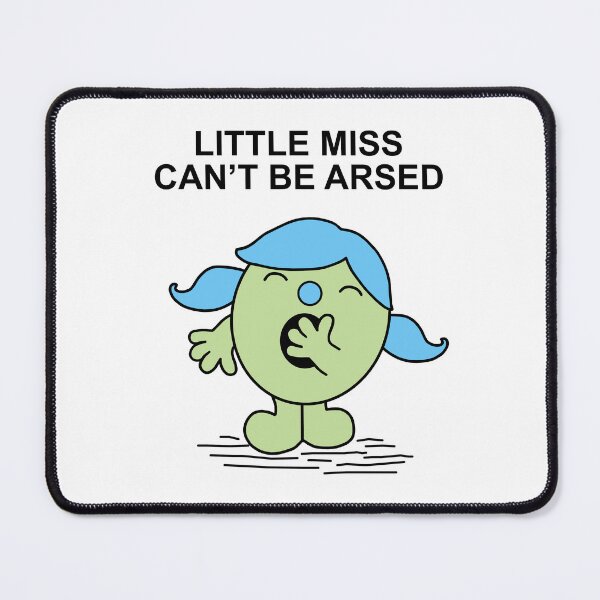 Item preview, Little Miss Cant be Arsed designed and sold by Scat the cat.
