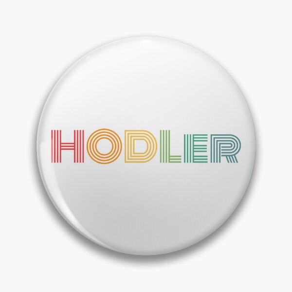 Item preview, HODLer Typography Rainbow designed and sold by WhitepaperStyle.