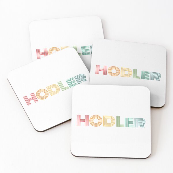 Item preview, HODLer Typography Rainbow designed and sold by WhitepaperStyle.