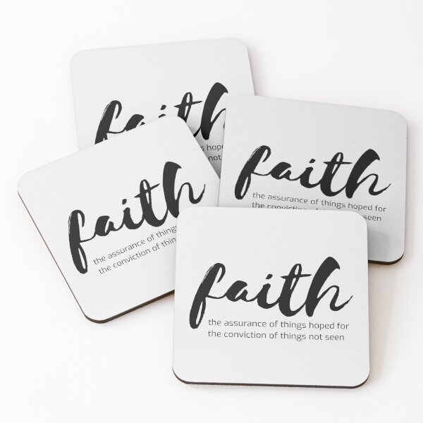 Item preview, Definition of Faith | What is Faith | Hebrews 11 1 | Heb 11 1 bible verse designed and sold by Faith at Work.
