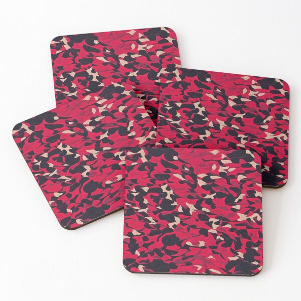 Item preview, Bold Red, Black, and White Camouflage Pattern designed and sold by cocomikozza.