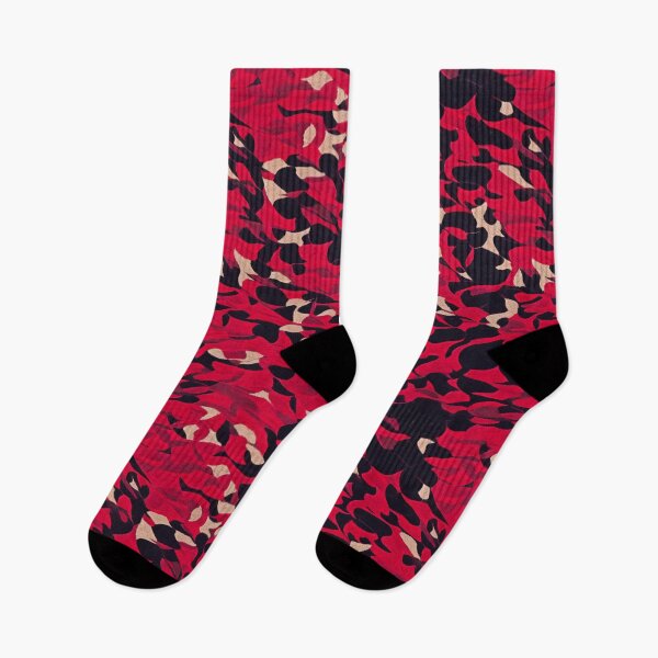Item preview, Bold Red, Black, and White Camouflage Pattern designed and sold by cocomikozza.