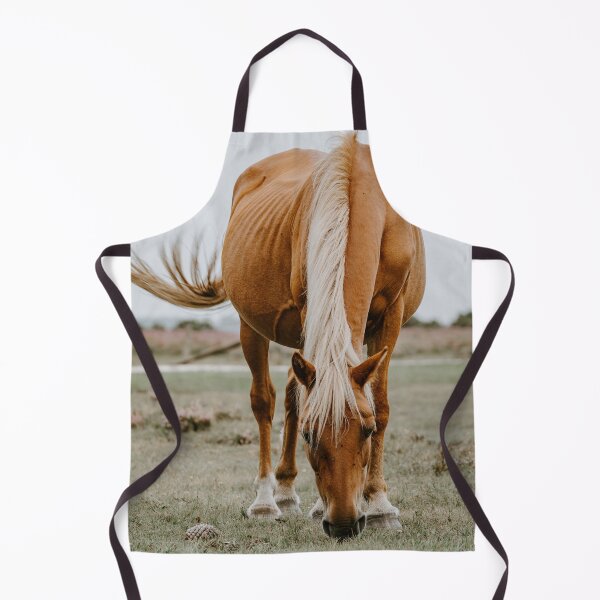 Item preview, red horse grazing designed and sold by KNBS.