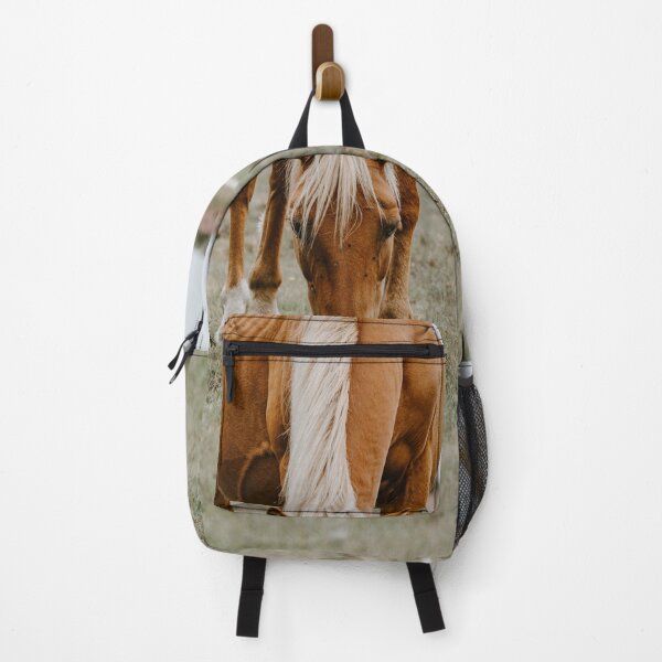 Item preview, red horse grazing designed and sold by KNBS.