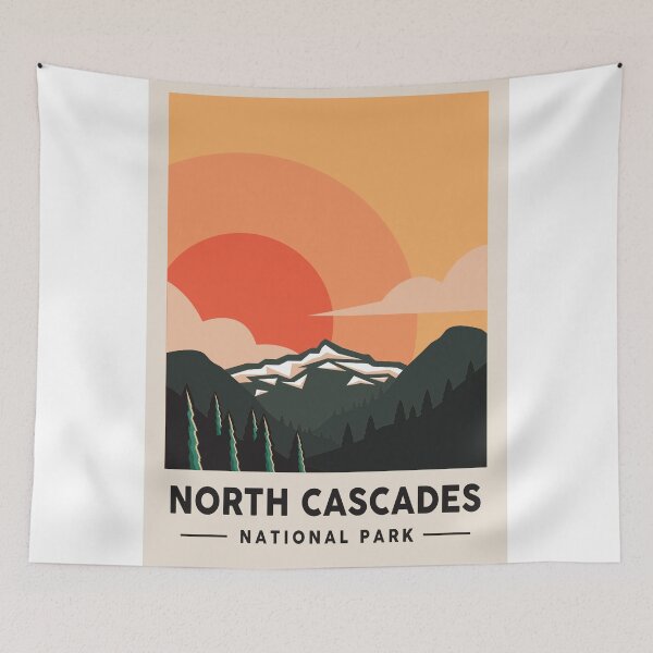 Item preview, North Cascades National Park designed and sold by hallvirginia.