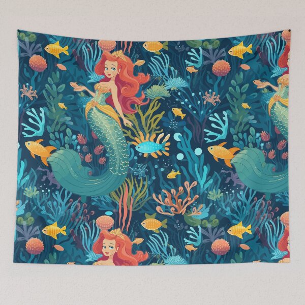 Item preview, Enchanting Tides: Captivating Mermaid Design Collection designed and sold by KaonDesign.