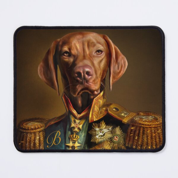 Item preview, Bertie the Hungarian Vizsla - Dog Portrait designed and sold by carpo17.
