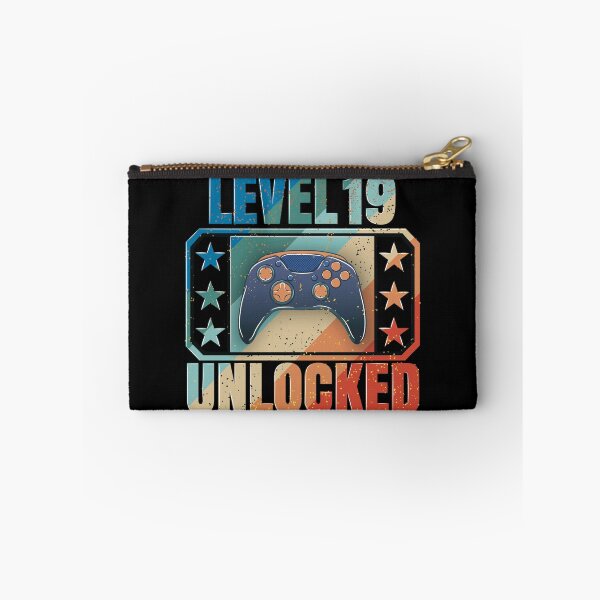 Item preview, Level 19 Unlocked: The design of gamers who celebrate their birthday designed and sold by Kraker-Inc.