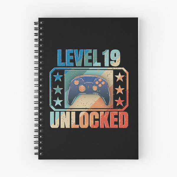 Item preview, Level 19 Unlocked: The design of gamers who celebrate their birthday designed and sold by Kraker-Inc.