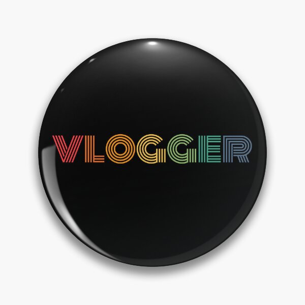 Artikelvorschau, Vlogger-Typografie-Regenbogen entworfen und verkauft von WhitepaperStyle.