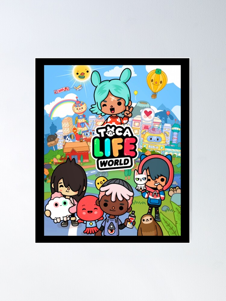 Toca Boca - Toca Boca /TOCA LIFE/ TOCA BOCA WORLD . Characters Poster for  Sale by Mycutedesings-1