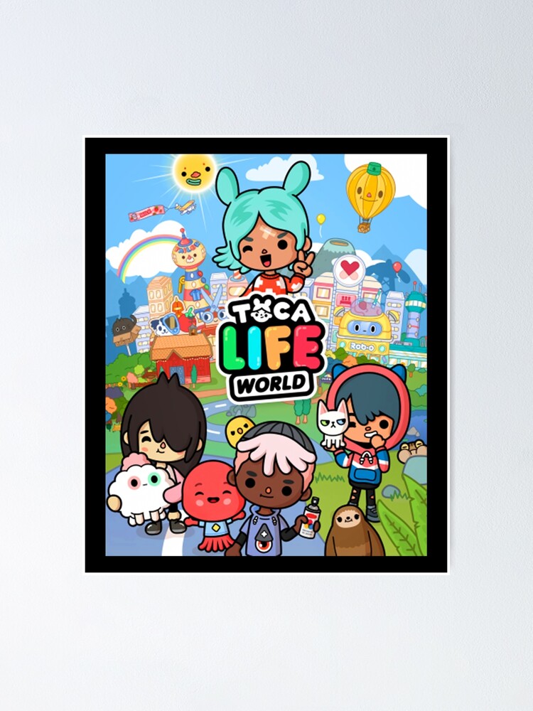 Toca Life World - Toca Boca Poster for Sale by muikjerto