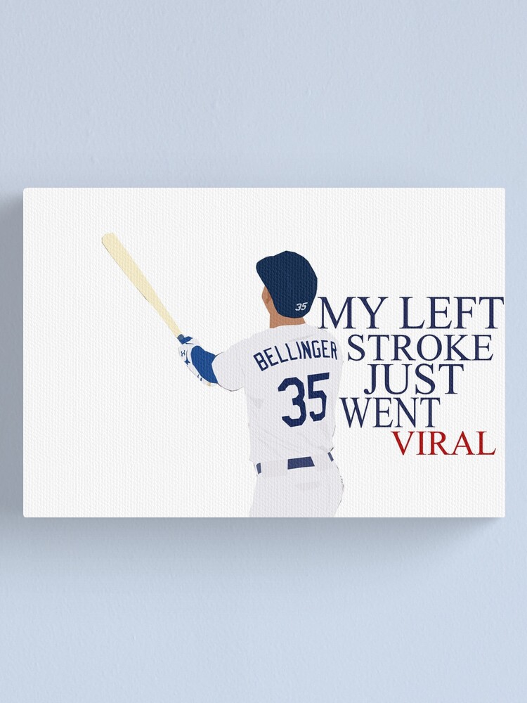 Cody Bellinger Canvas Print Los Angeles Dodgers Wall Art 