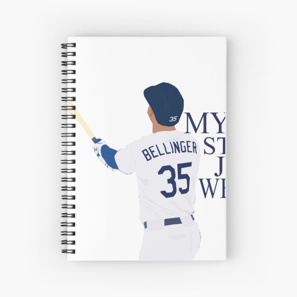 Cody Bellinger Spiral Notebook for Sale by seraphany