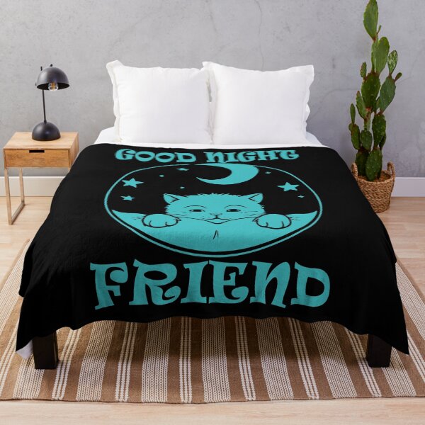 Item preview, Sleep Shirt Kitten Light Blue designed and sold by Soulemotion.