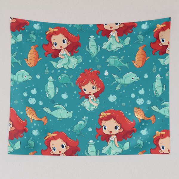 Item preview, Enchanting Tides: Captivating Mermaid Design Collection designed and sold by KaonDesign.