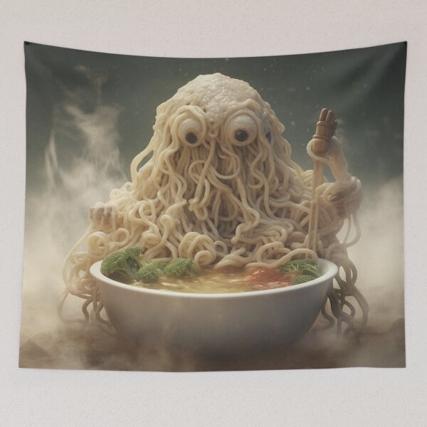 Item preview, Smoked Monster Noodle designed and sold by tonithoma.