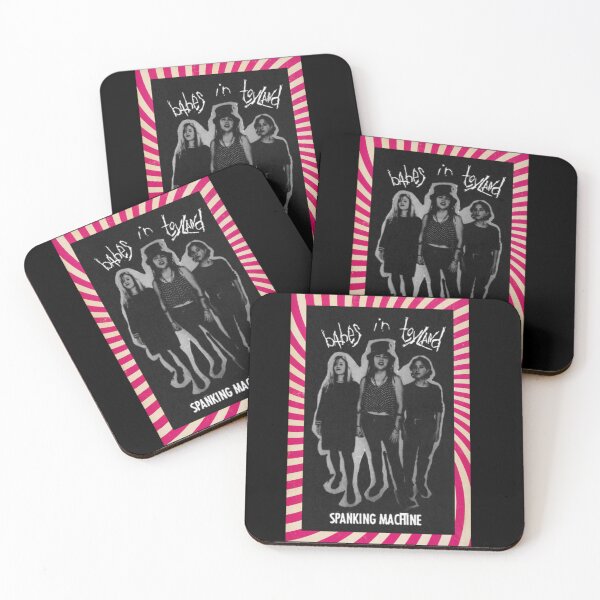 Item preview, Babes in Toyland Riot Grrl Punk Band Pink Spiral Frame designed and sold by Blue Blue Windows.