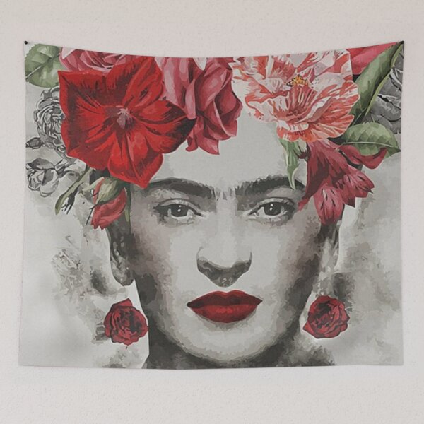 Item preview, frida head flower designed and sold by ForestStokes.