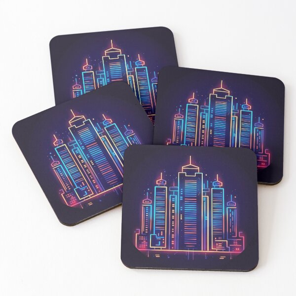 Item preview, Neon City Landscape designed and sold by duke818.